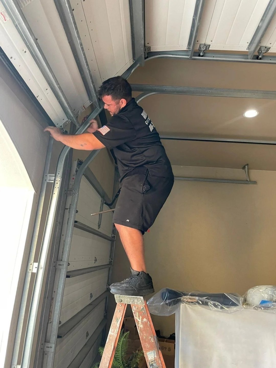 Garage door work by Camelback of Kierland in Scottsdale