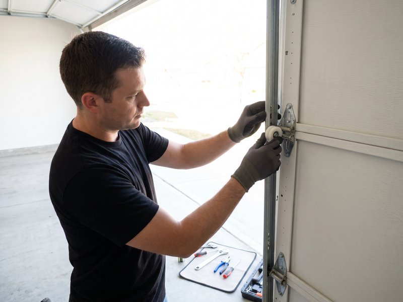 Garage Door Roller Replacement by Camelback of Kierland
