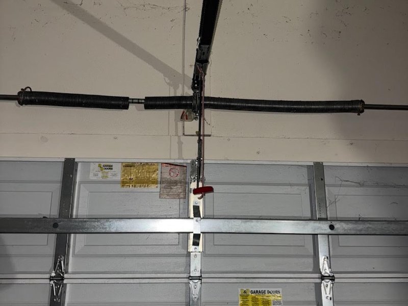 Garage door repair work by Camelback of Kierland in Scottsdale